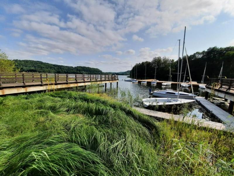 Zacisze Na Kaszubach Z Balia Z Jacuzzi Ferienhaus *