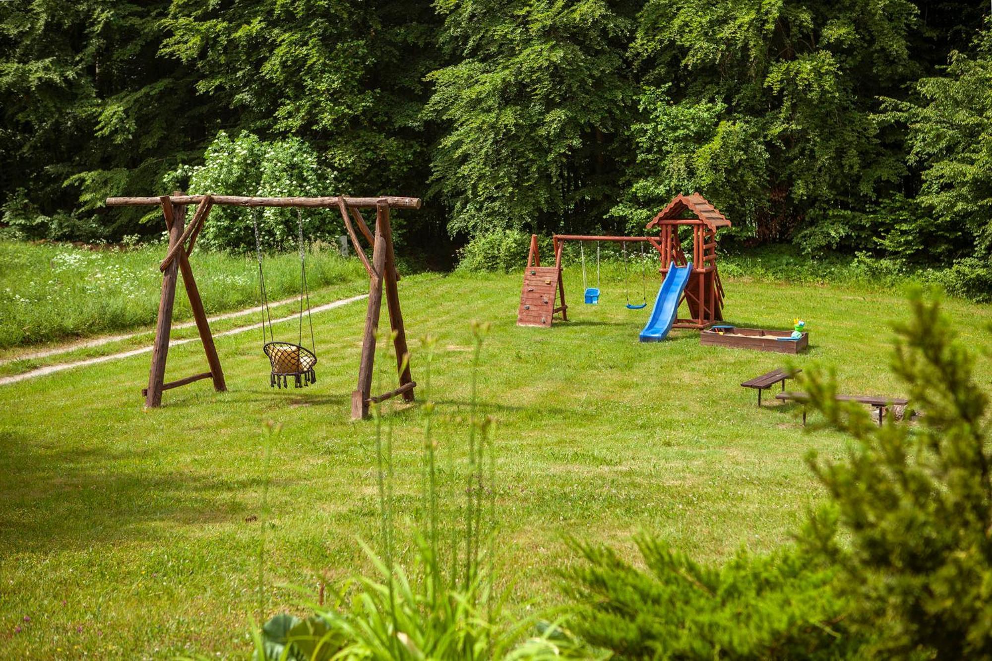 Ferienhaus Zacisze Na Kaszubach Z Balia Z Jacuzzi